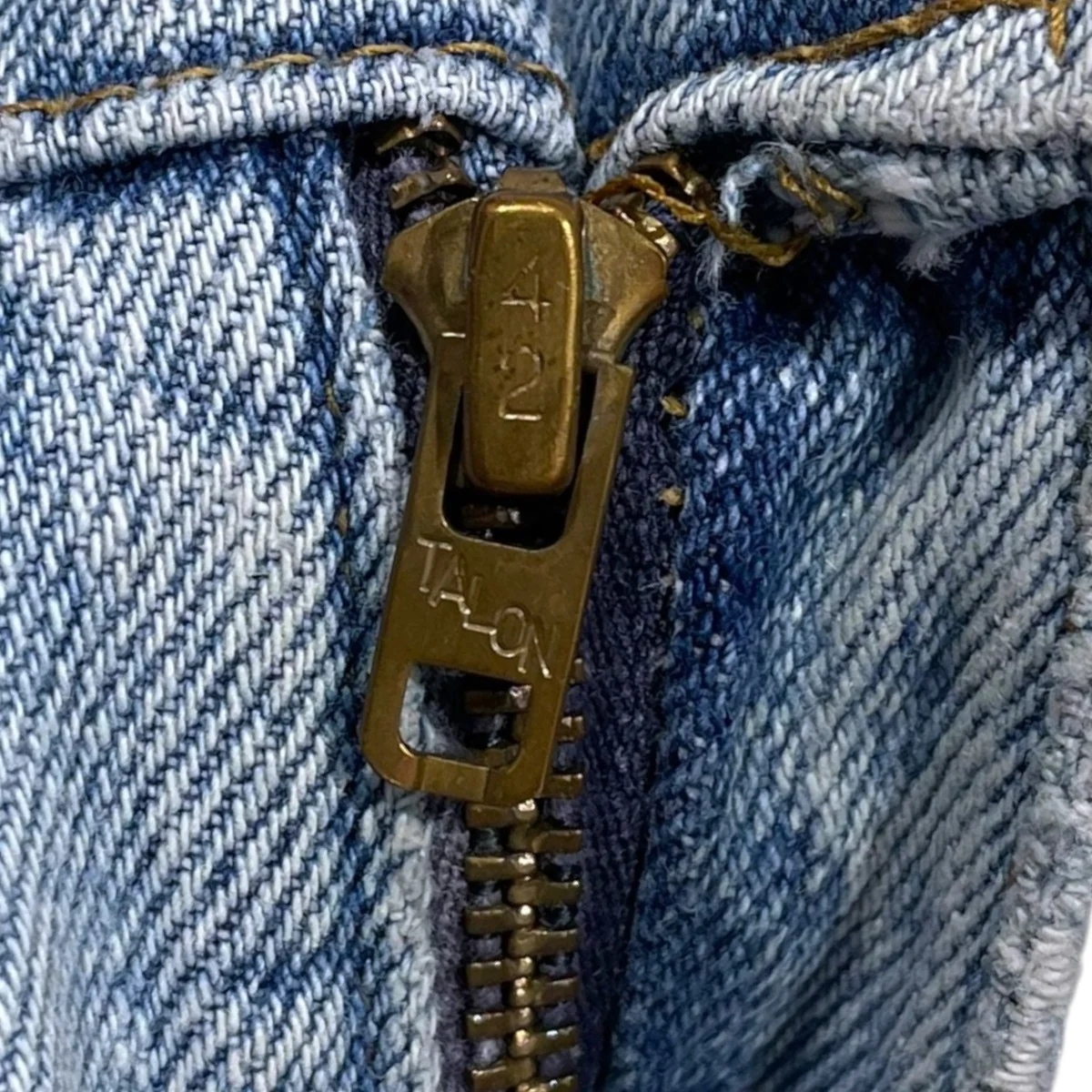 70〜80s デニムショートパンツ ボタン裏31 42TALON - Image 7
