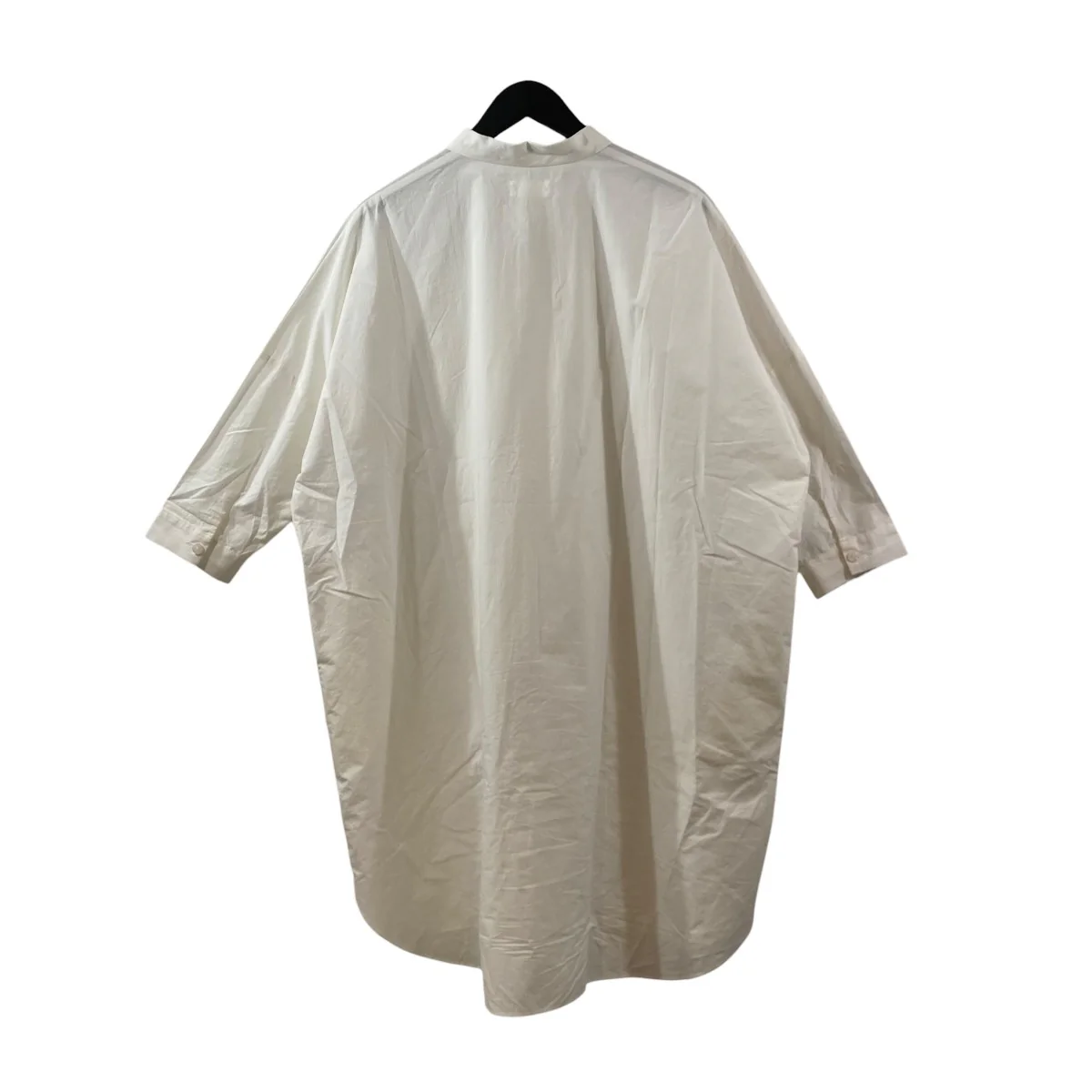 タイプライタークロスロングシャツロングシャツ004-347-W - Image 2