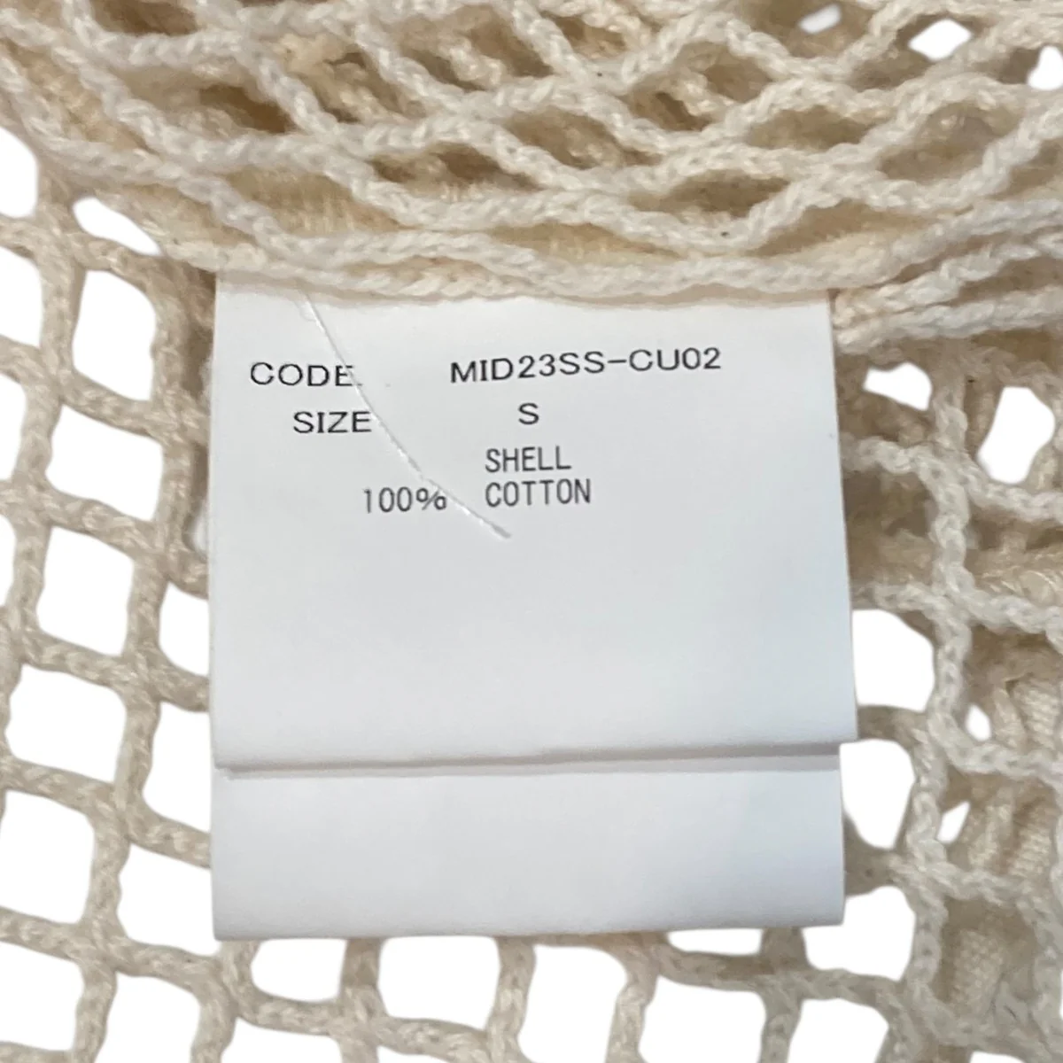 ORGANIC MESH TANKTOP MID23SS-CU02 - Image 6