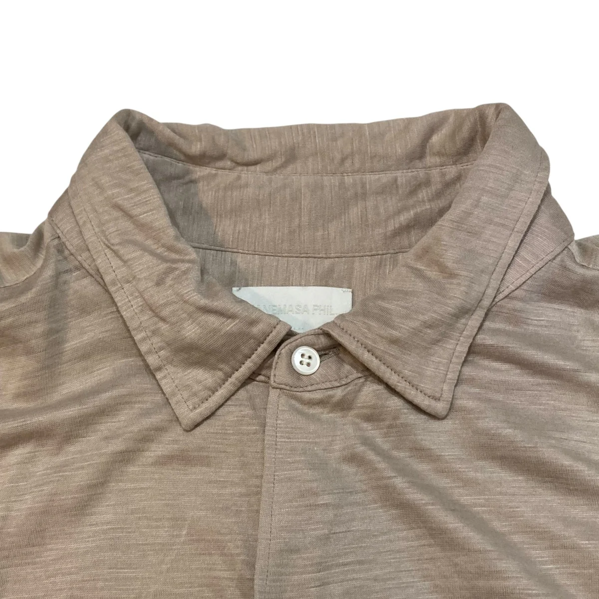 28G Atmosphere Ramie S S Shirt半袖シャツKM25S-048 - Image 3