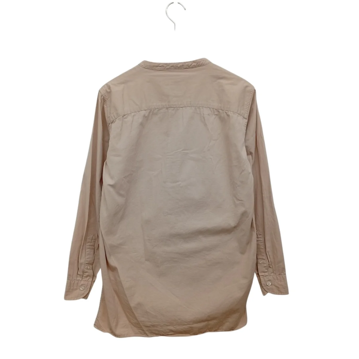 SQ HEM BAND COLLAR SHIRT長袖シャツ01-2003-0003-11 - Image 2