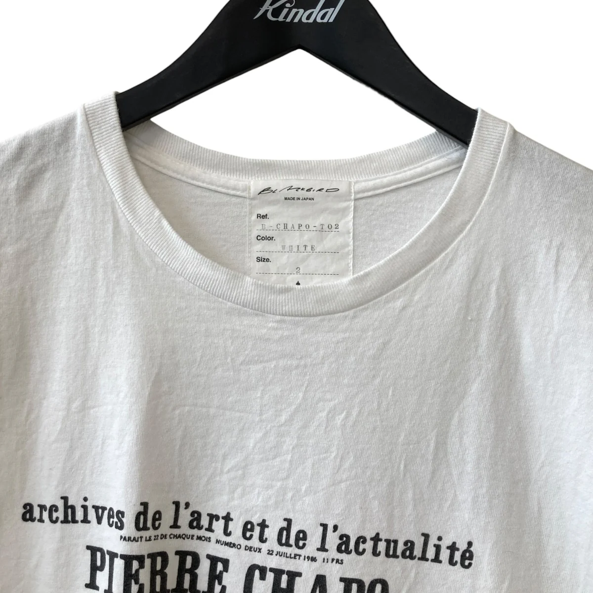 short sleeve cutsewn TシャツB-chapo-T02 - Image 3
