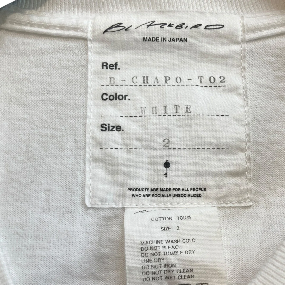 short sleeve cutsewn TシャツB-chapo-T02 - Image 5