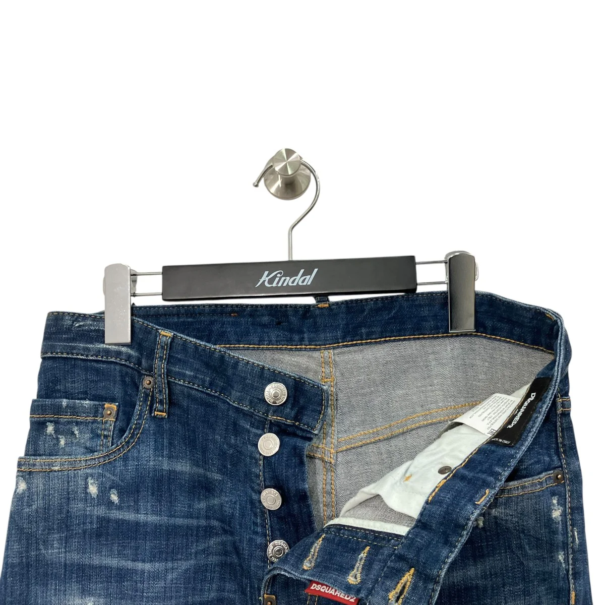 クラッシュ加工 TIDY BIKER JEANデニムパンツS71LB0266 - Image 3