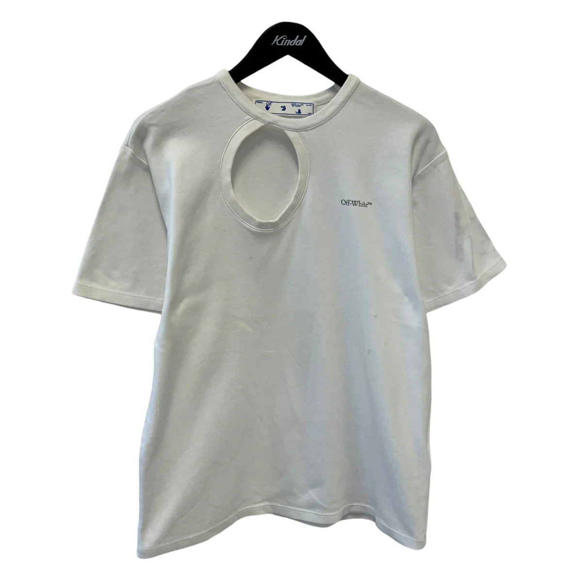 カットアウト半袖TシャツOWAA078S20JER001