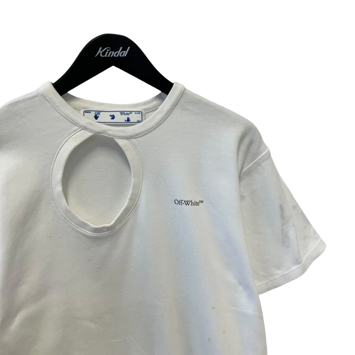 カットアウト半袖TシャツOWAA078S20JER001 - Image 3