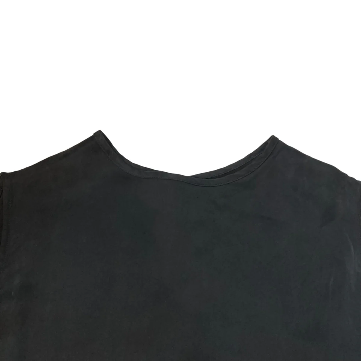 Silky Pencil Dressノースリーブサテンワンピース12320307 - Image 3
