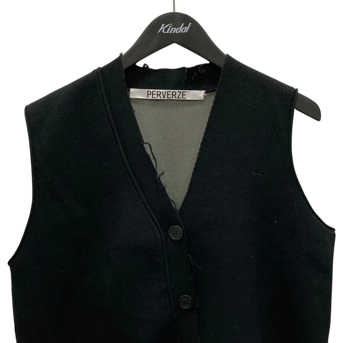 Slip Sleeveless Knitニットベスト0122010506 - Image 2