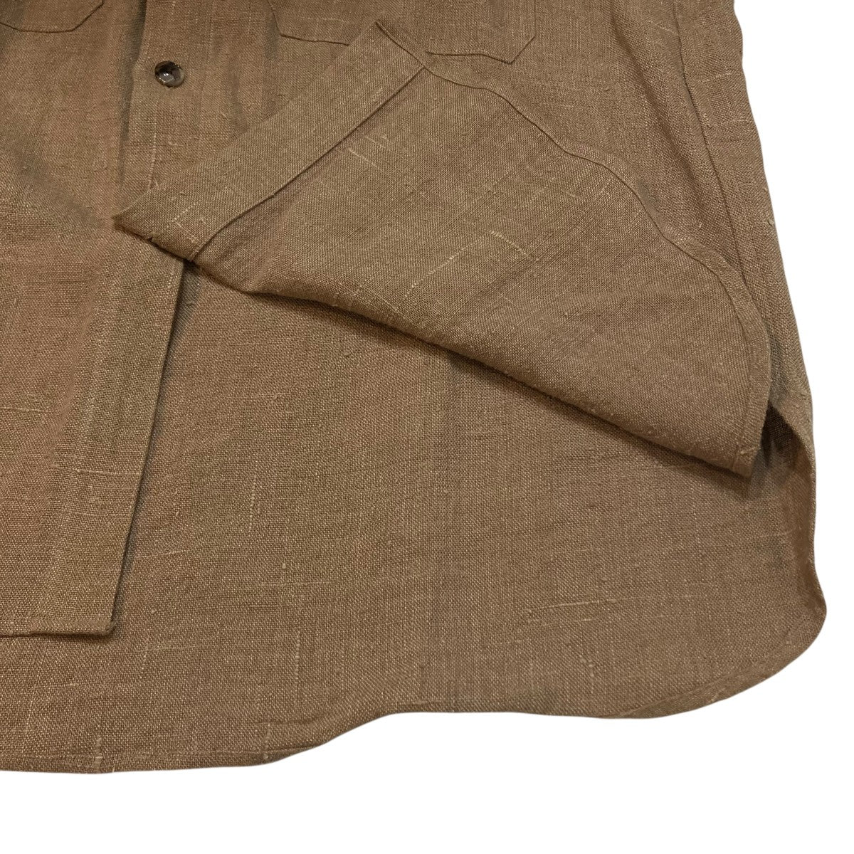 LINEN SUMMER TWEED HALF SLEEVED SHIRTS半袖シャツA9SS02LS - Image 5