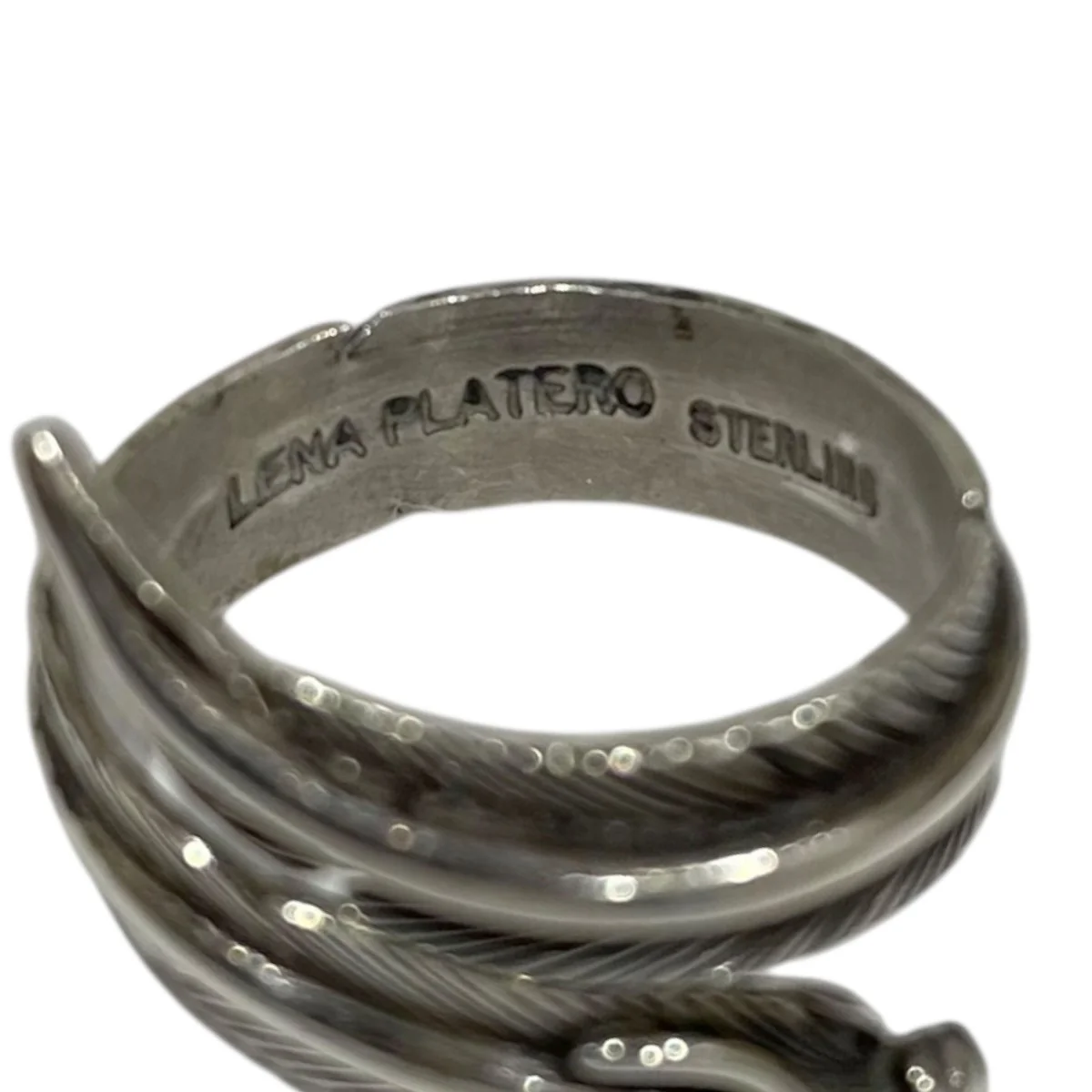 シルバーフェザーリング LENA PLATERO レナ プラテロ ナバホ族 - Image 5