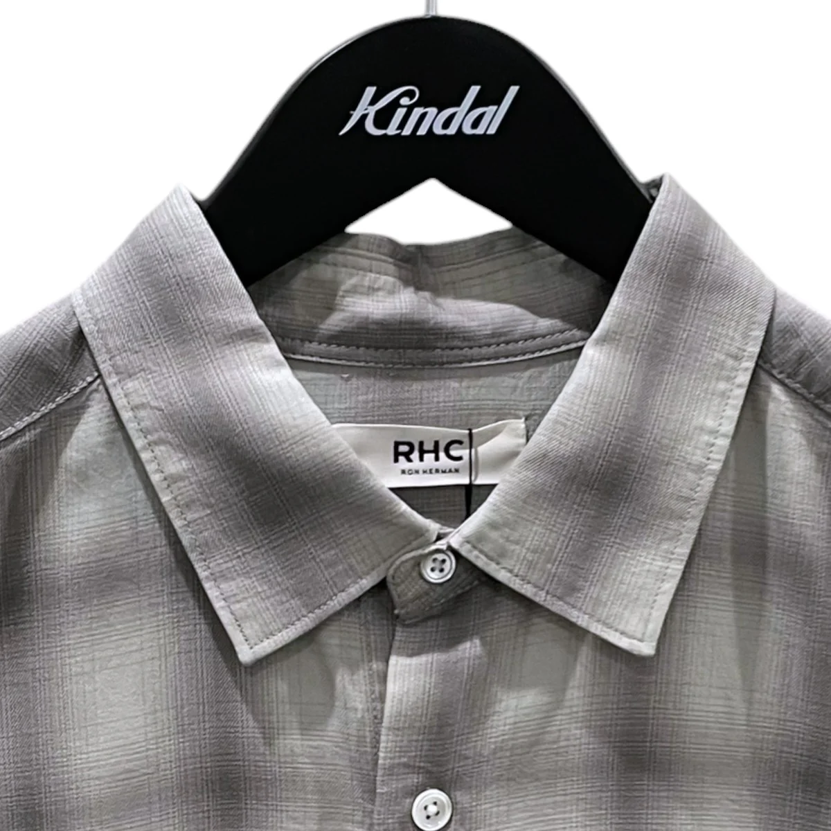 26SS オンブレチェック柄半袖シャツ Tencel Ombre Check S/S Shirt テンセル オンブレチェック ショートスリーブシャツ 4320700223 - Image 3