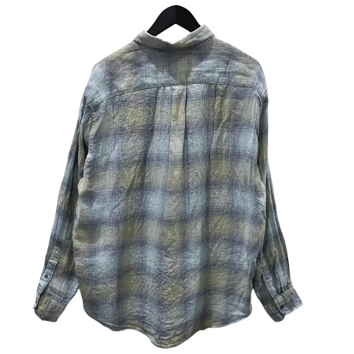 23SS オンブレチェック柄シャツ Ombre Checked Shirt 3720700073 - Image 2