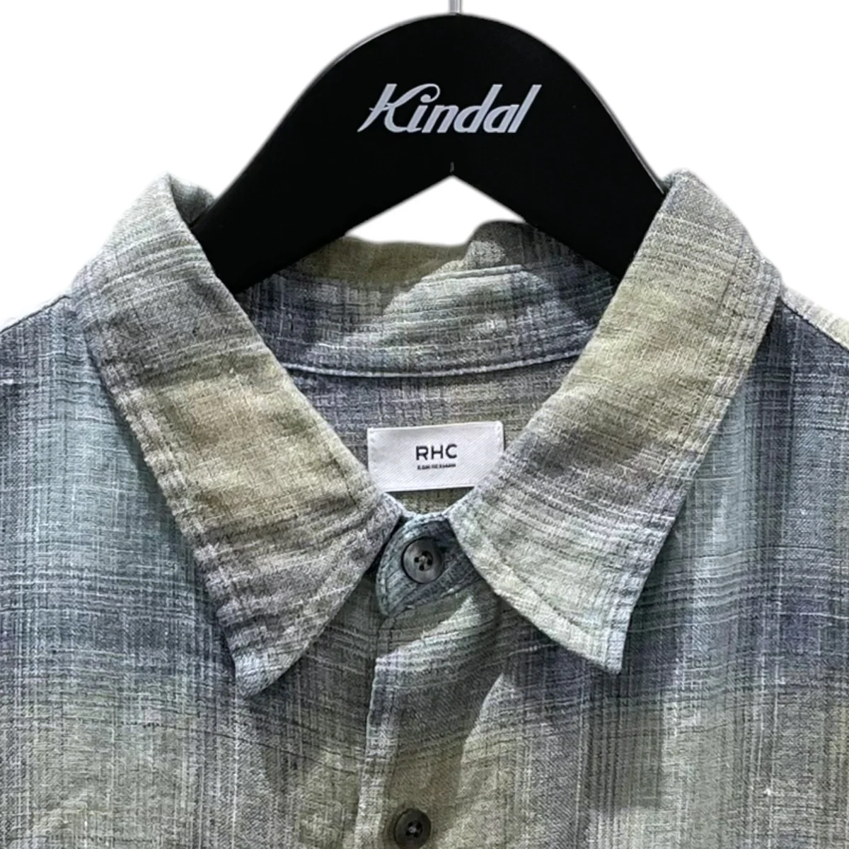 23SS オンブレチェック柄シャツ Ombre Checked Shirt 3720700073 - Image 3