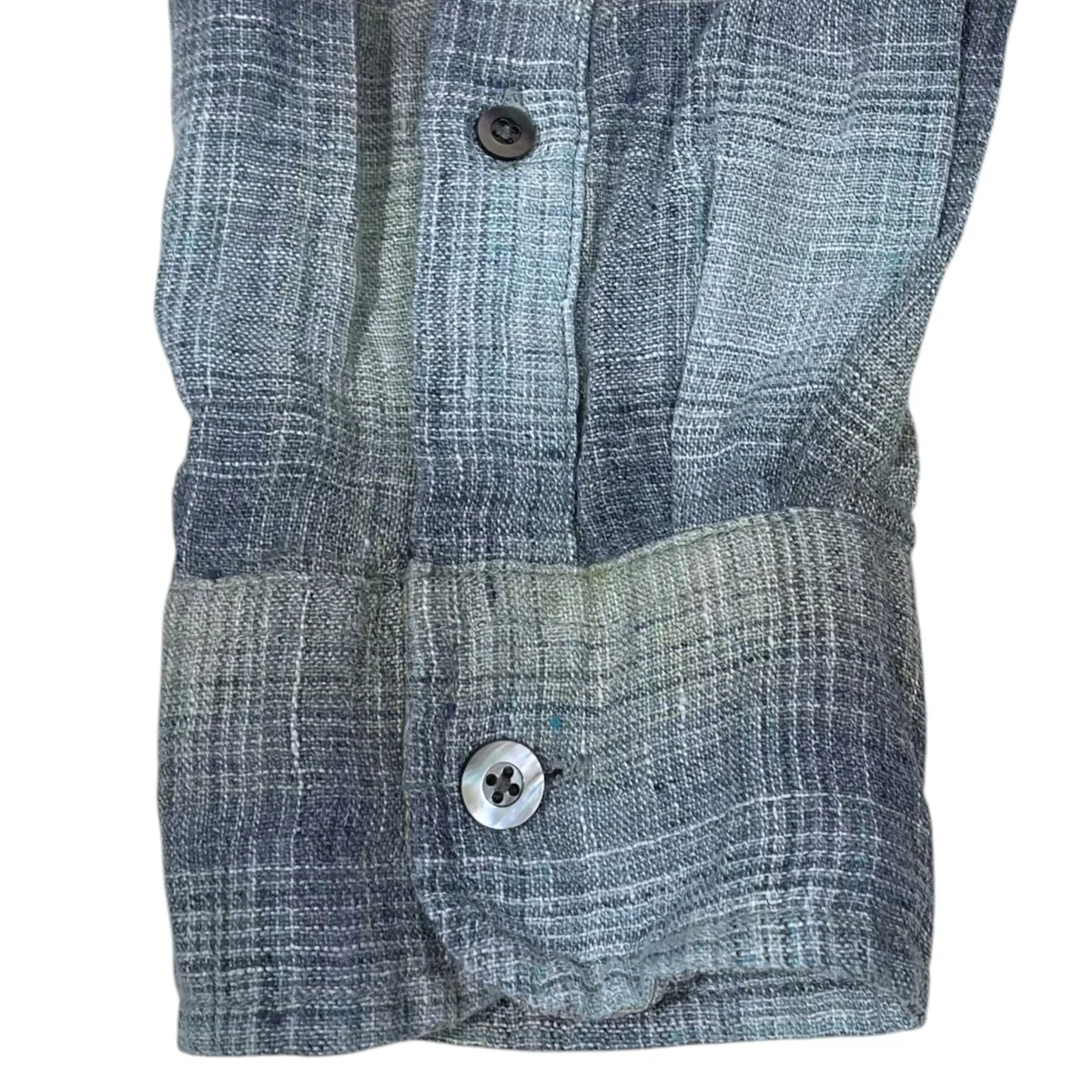 23SS オンブレチェック柄シャツ Ombre Checked Shirt 3720700073 - Image 4