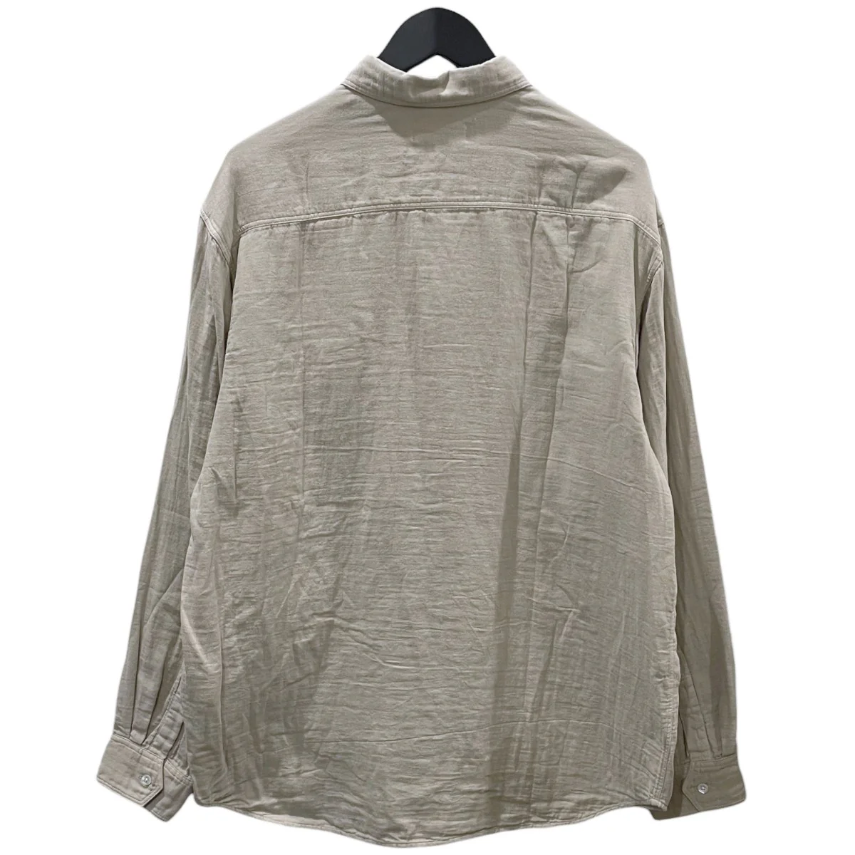 24SS 染め加工長袖シャツ Double Gauze Shirt ダブルガーゼシャツ 4320700220 - Image 2