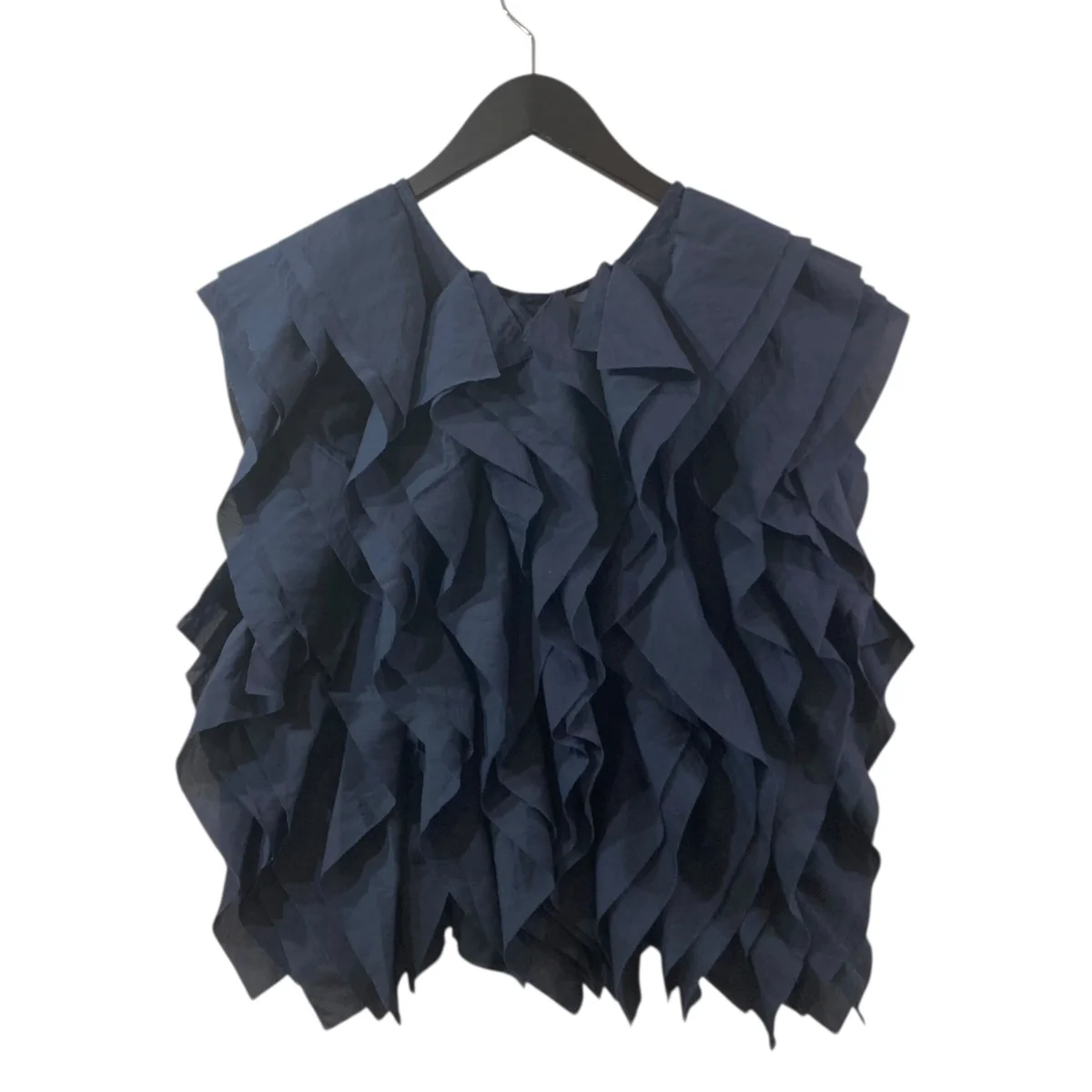 frill vestノースリーブTシャツROU25SS-VT-001 - Image 2