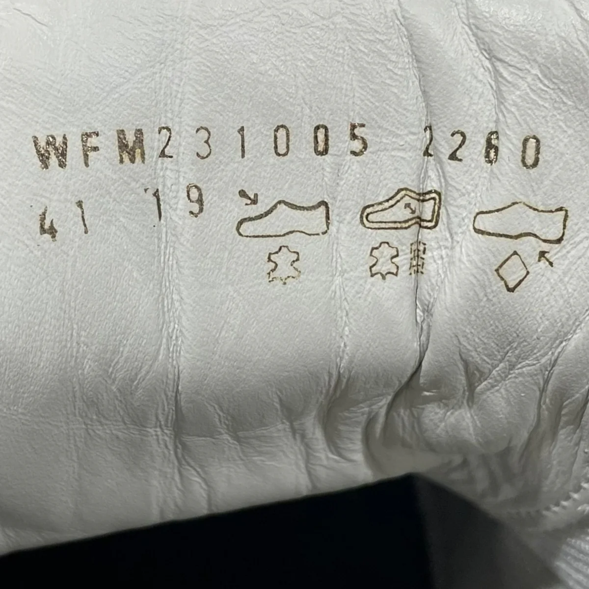 レザースニーカー WFM231005 - Image 9