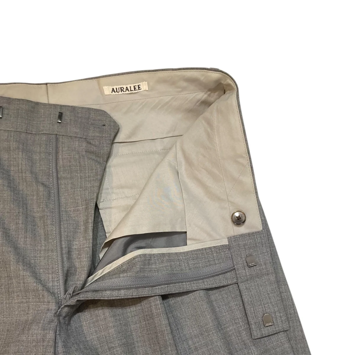 SUPER FINE TROPICAL WOOL SLACKS スラックスパンツ A23SP04WT - Image 3