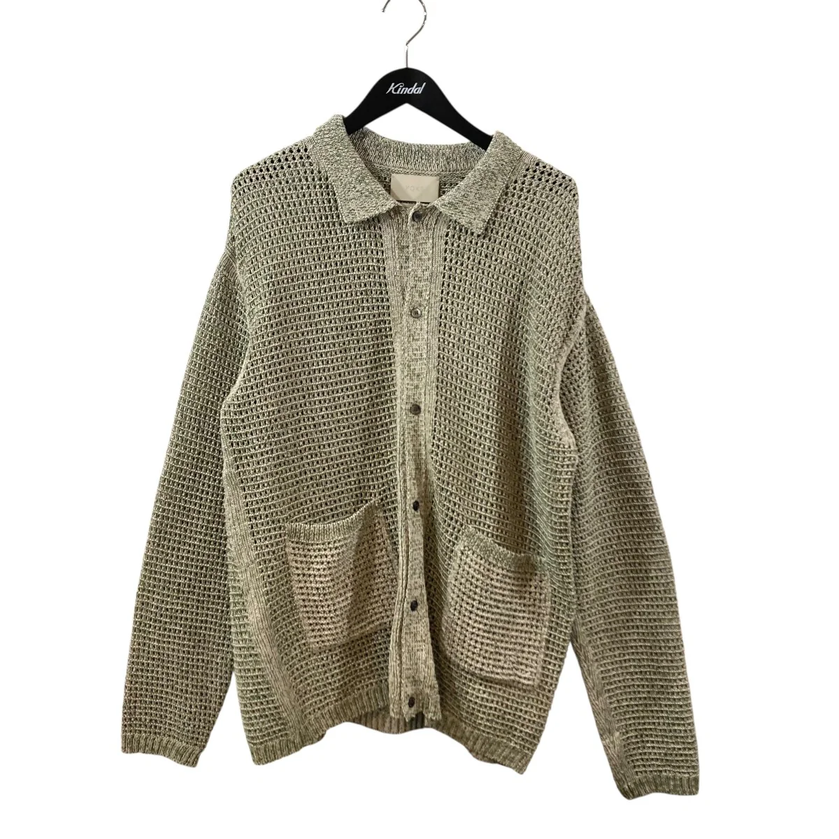 MESH KNITTED SHIRT CARDIGAN YK25SS0956S