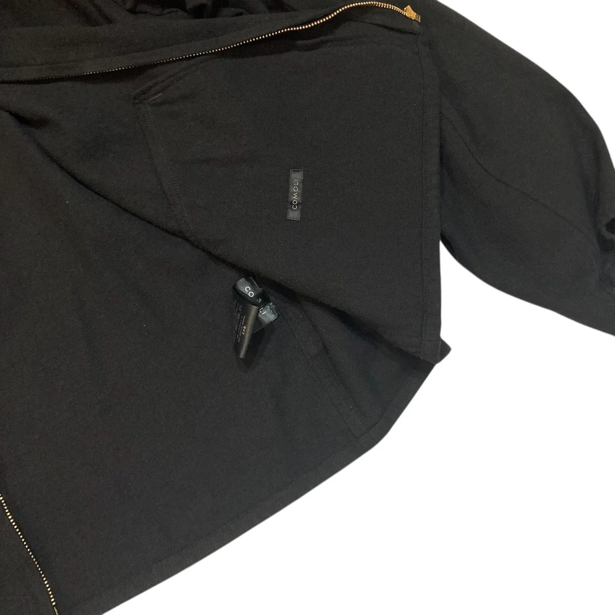 26SS シルクネップ ジップショートジャケット  D01-01007 - Image 5