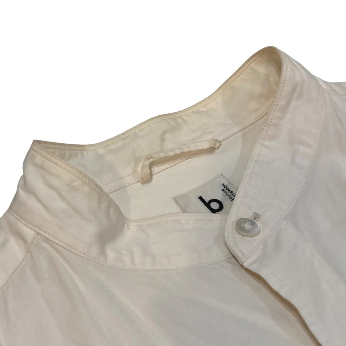 Broad Band Collar ShirtバンドカラーシャツbROOTS22S4 - Image 6