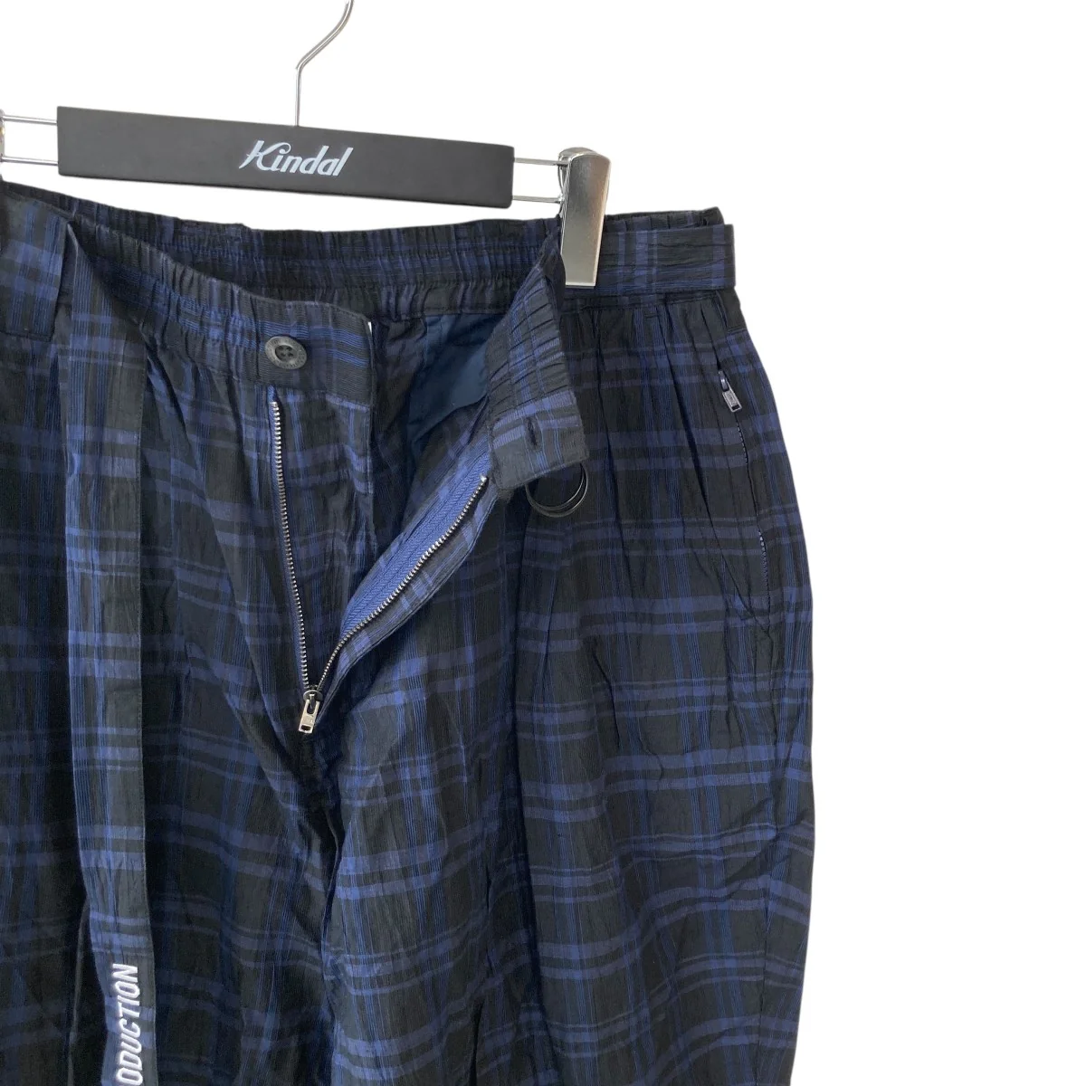 FURROW BALLOON PANTSチェックパンツ - Image 3