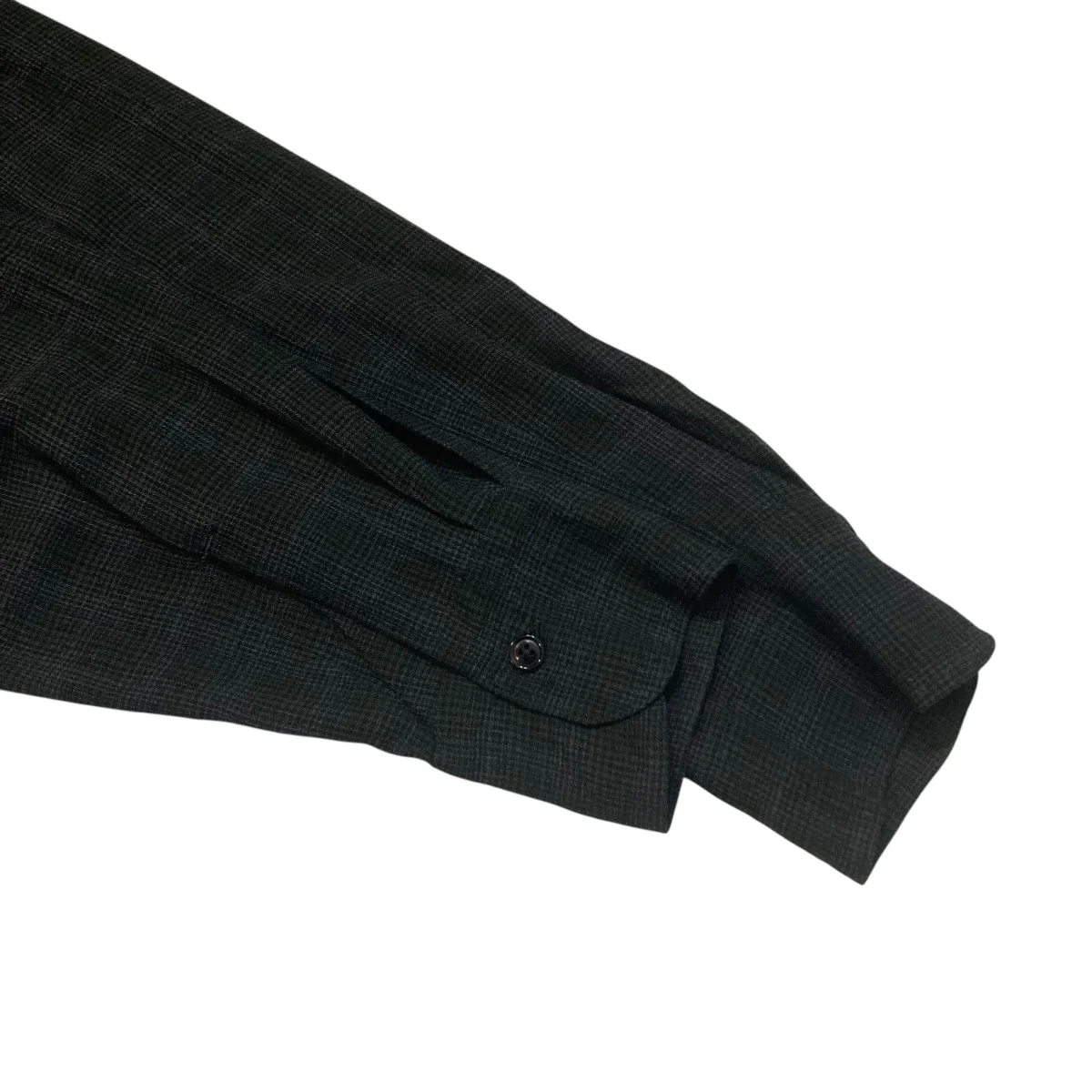 強撚RAYON OPEN COLLAR SHIRTSチェックシャツMT4303-0605A - Image 4