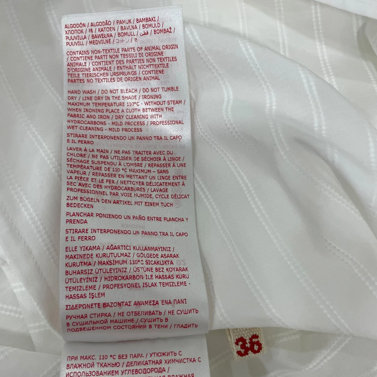長袖シャツCAMA0485A0 - Image 6