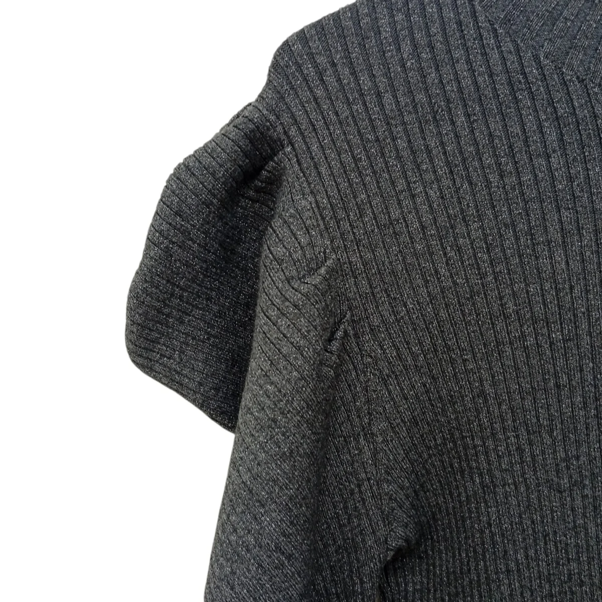 Volume-Sleeve Glitter Knit Topセーター1234202145 - Image 5