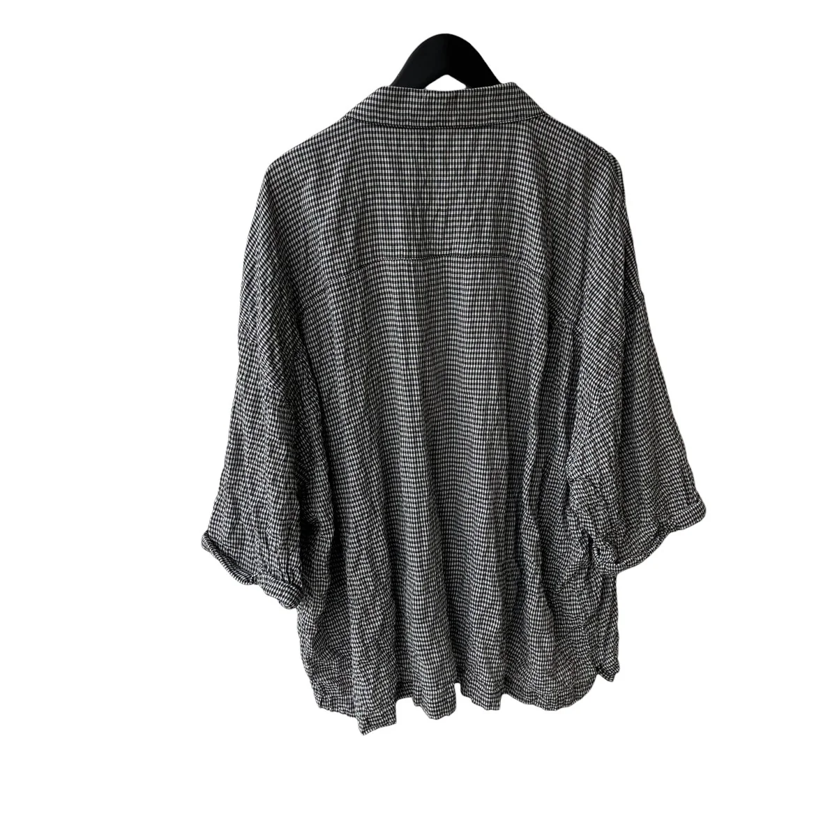 22SSGINGHAM ROLL UP SHIRT半袖シャツSS22-S04 - Image 2
