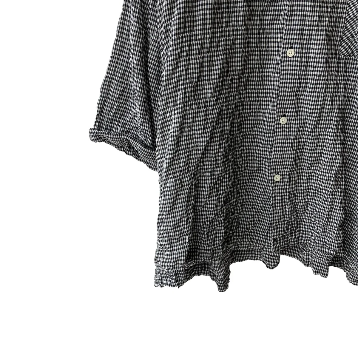 22SSGINGHAM ROLL UP SHIRT半袖シャツSS22-S04 - Image 4