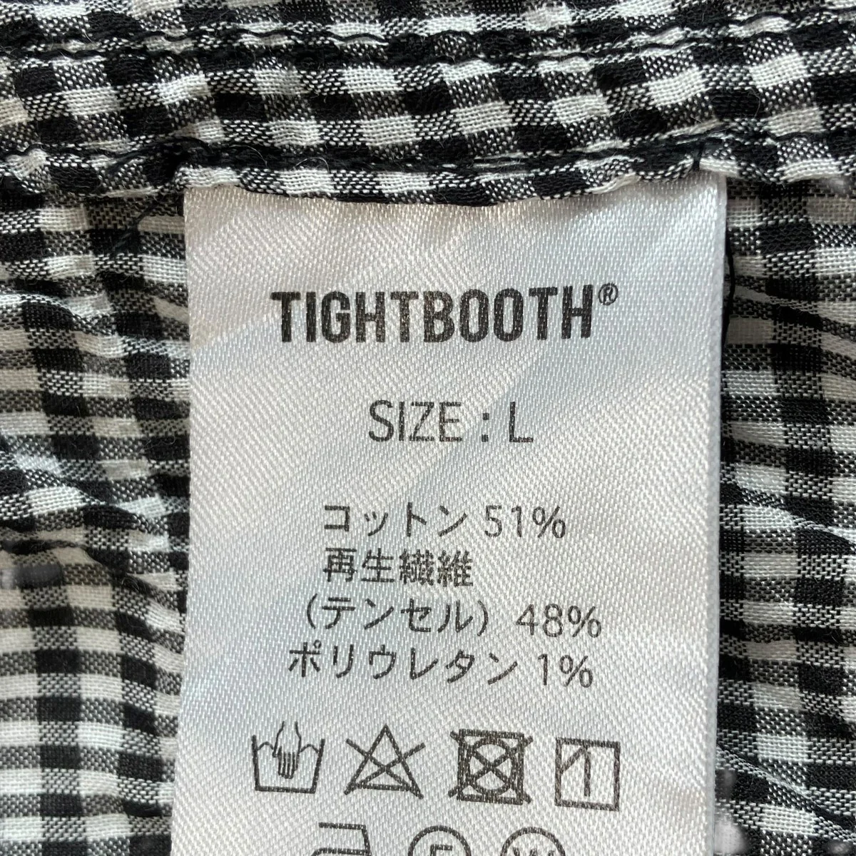 22SSGINGHAM ROLL UP SHIRT半袖シャツSS22-S04 - Image 6