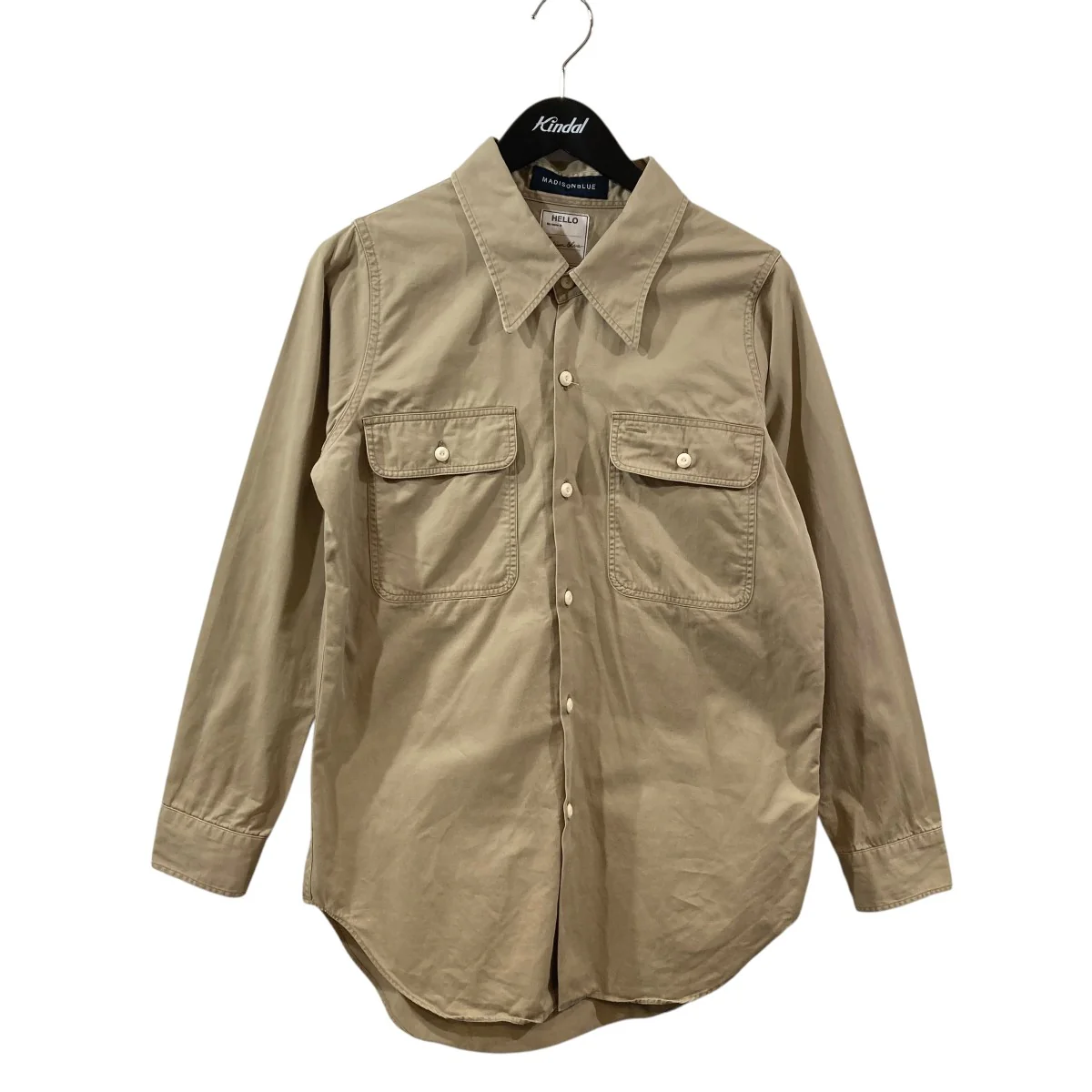21SSHAMPTON SHIRT C LIハンプトン サファリシャツMB211-5007