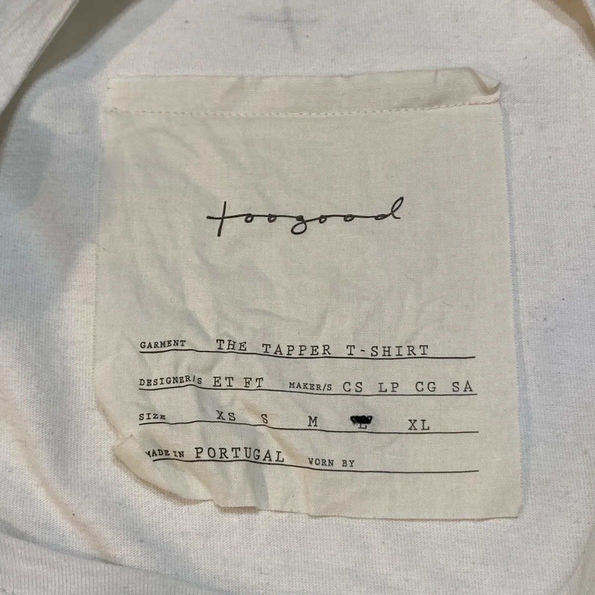 THE TAPPER T-SHIRTTシャツ - Image 5