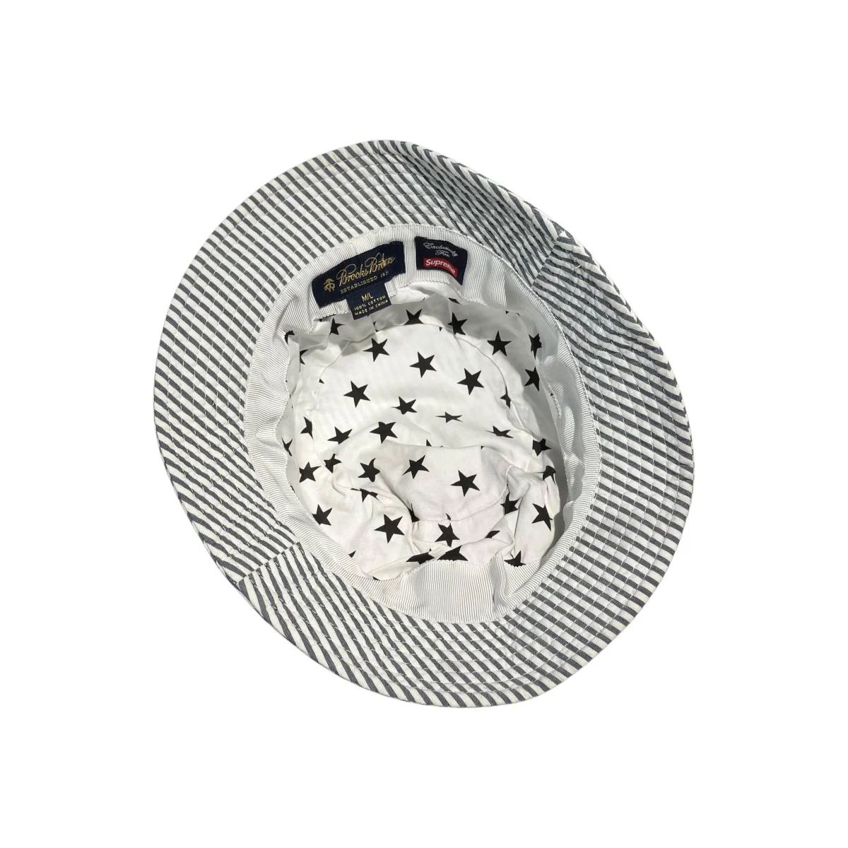 Seersucker Bucket Hatバケットハット - Image 5