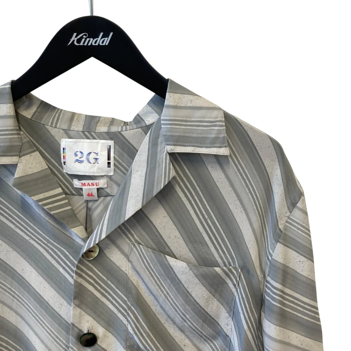 2G VASE PATTERN SHIRTS WHITE半袖シャツMFSS-SH0121G - Image 3