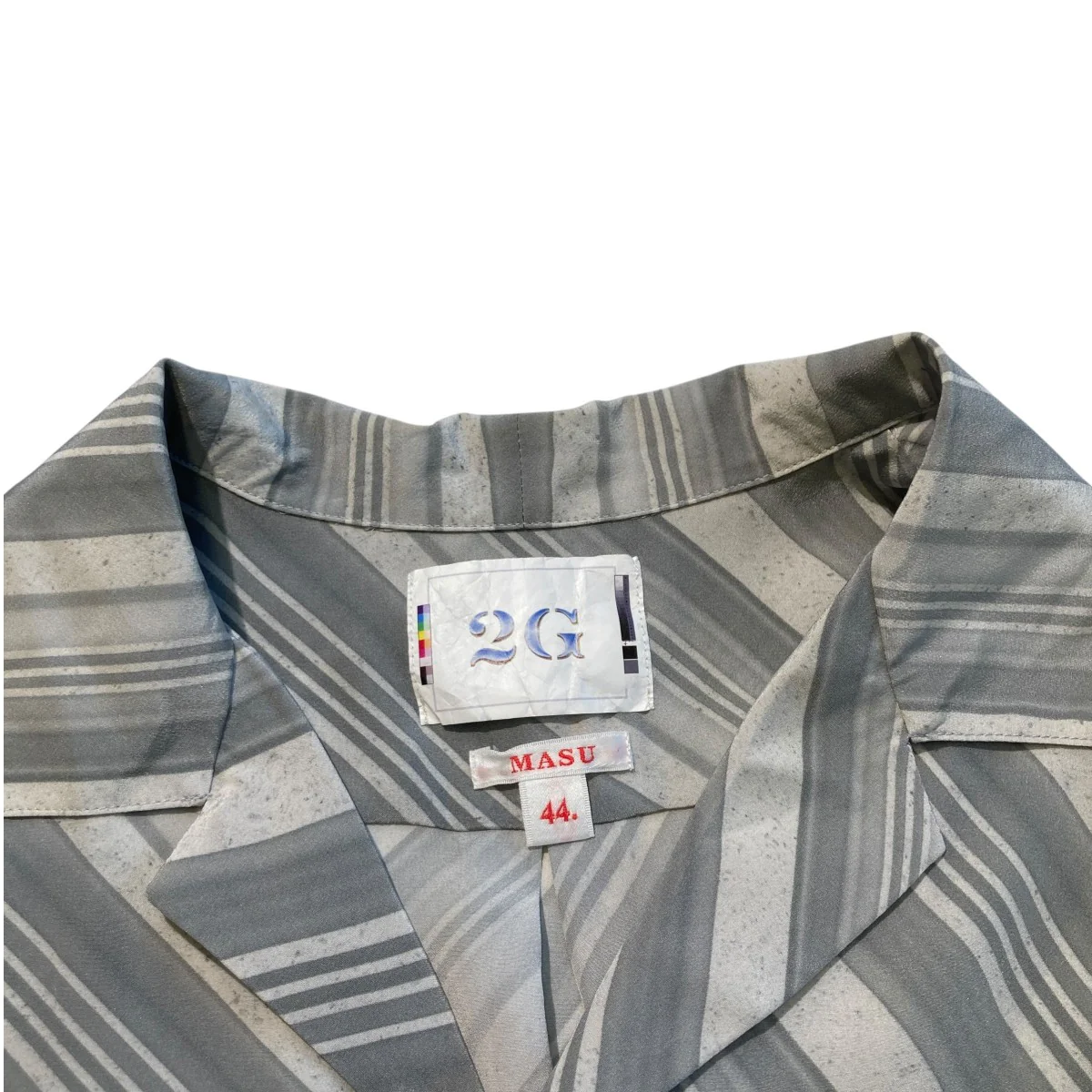 2G VASE PATTERN SHIRTS WHITE半袖シャツMFSS-SH0121G - Image 7