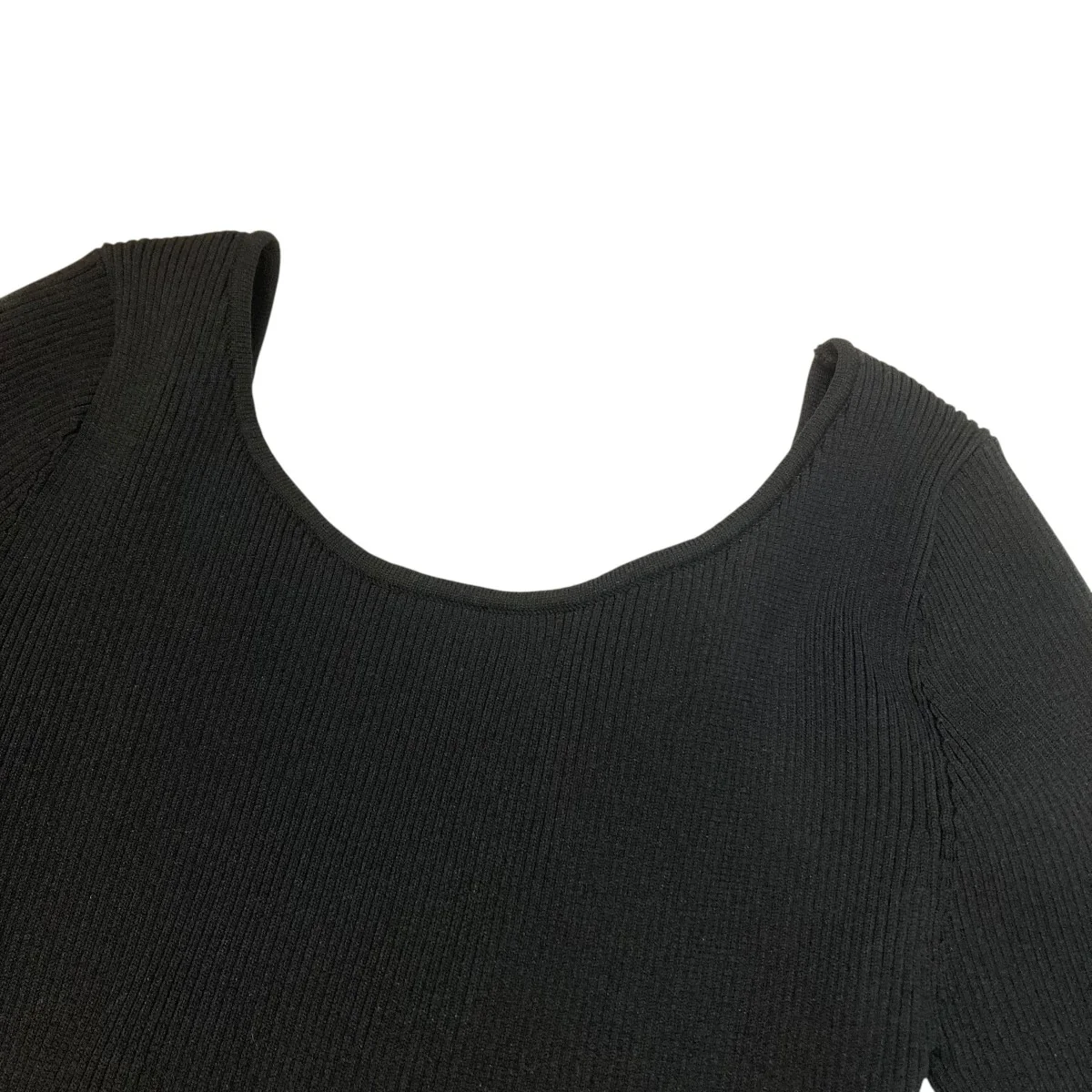 Belted Pleats Dressニットワンピース0224030505 - Image 3