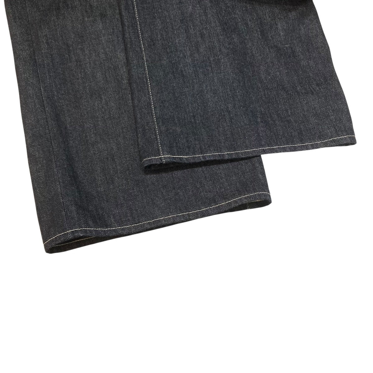 Selvage Denim Two Tuck Wide PantsデニムパンツGL261-40062RB - Image 4