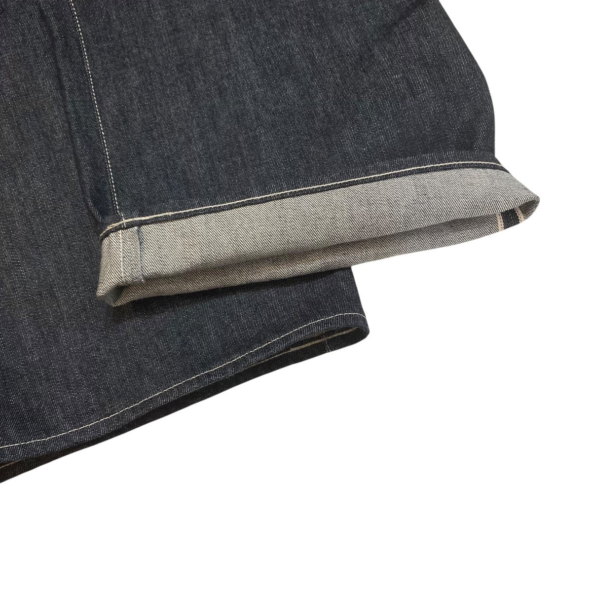 Selvage Denim Two Tuck Wide PantsデニムパンツGL261-40062RB - Image 5