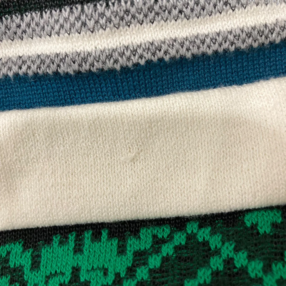Rug Jacquard Knit Pullover長袖ニット2205997 - Image 7