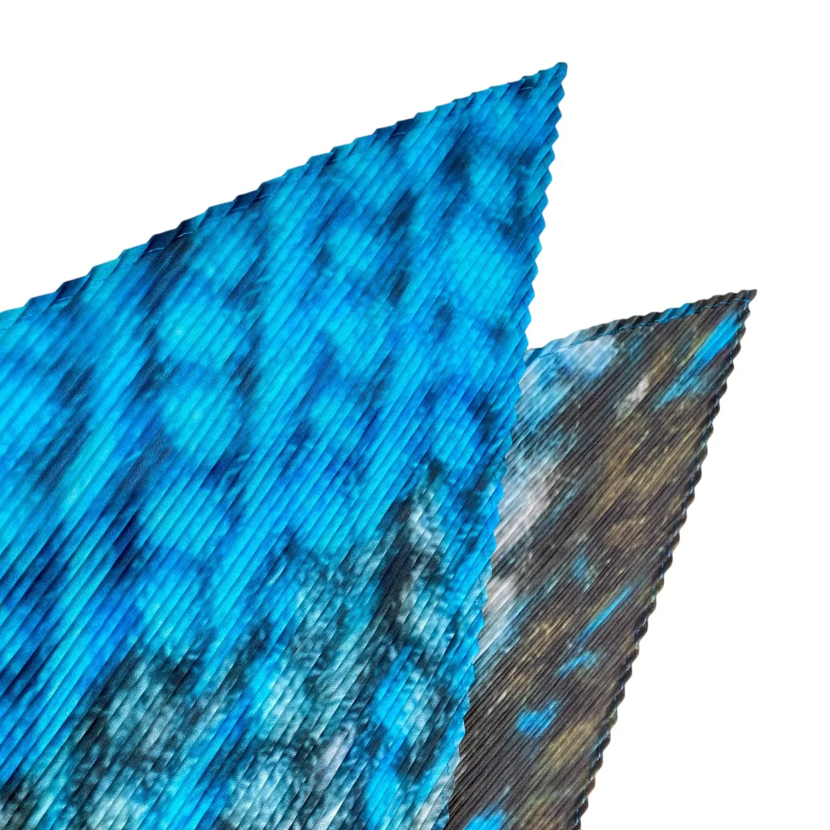 MIX YARN KNIT PLEATS STOLEプリーツストールMI53AD781 - Image 2