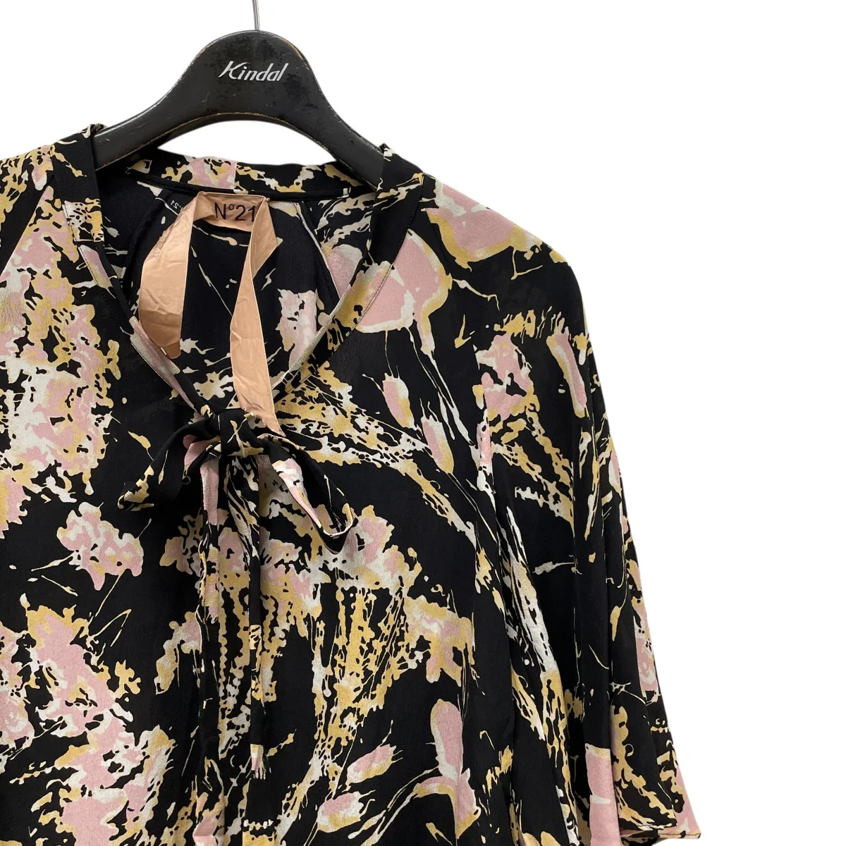 花柄シルクブラウス18S-G102-5785 - Image 3