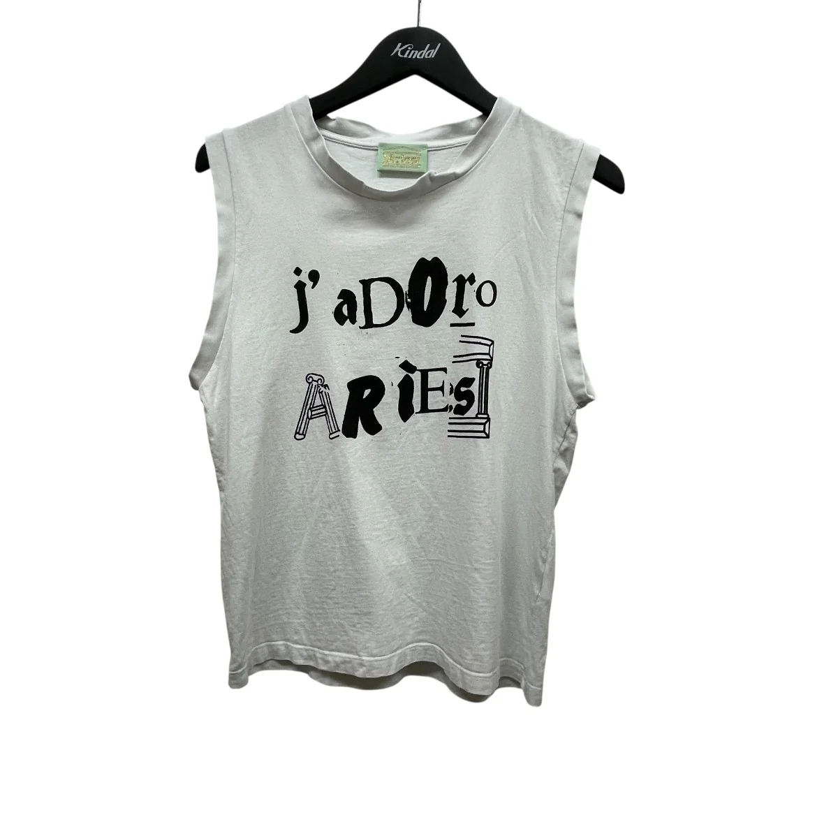 J’adoro Aries Ransom Shrunken VestプリントタンクトップSUAR40800