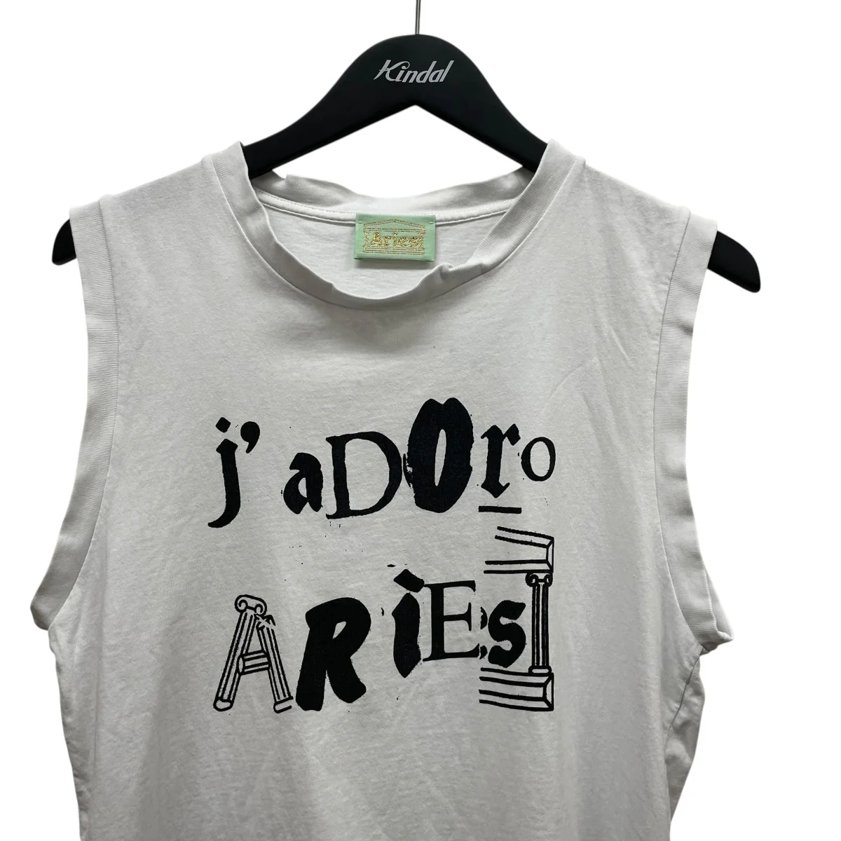 J’adoro Aries Ransom Shrunken VestプリントタンクトップSUAR40800 - Image 3
