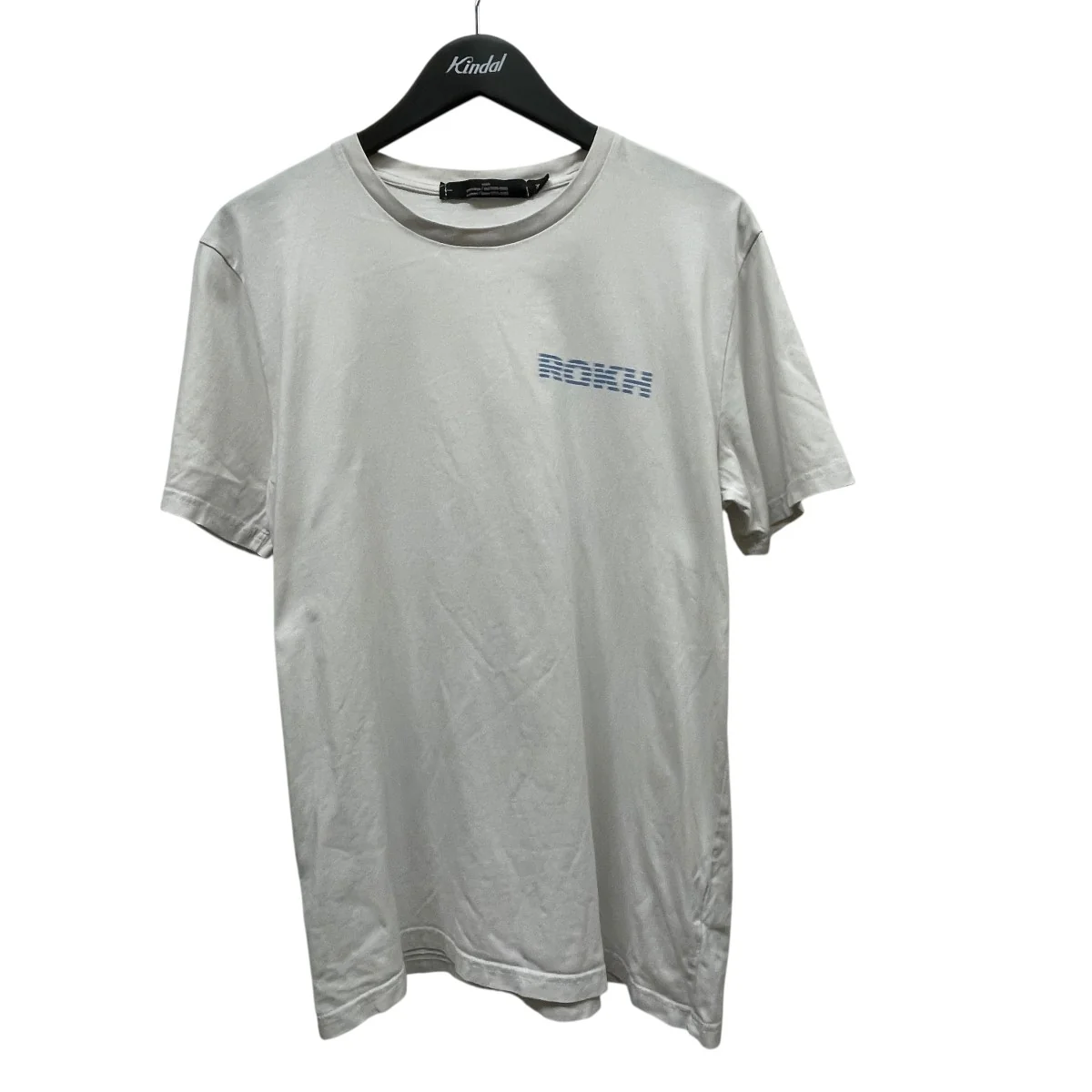 rokh Neon Logo Print T-ShirtロゴプリントTシャツR9CA19 - Image 2