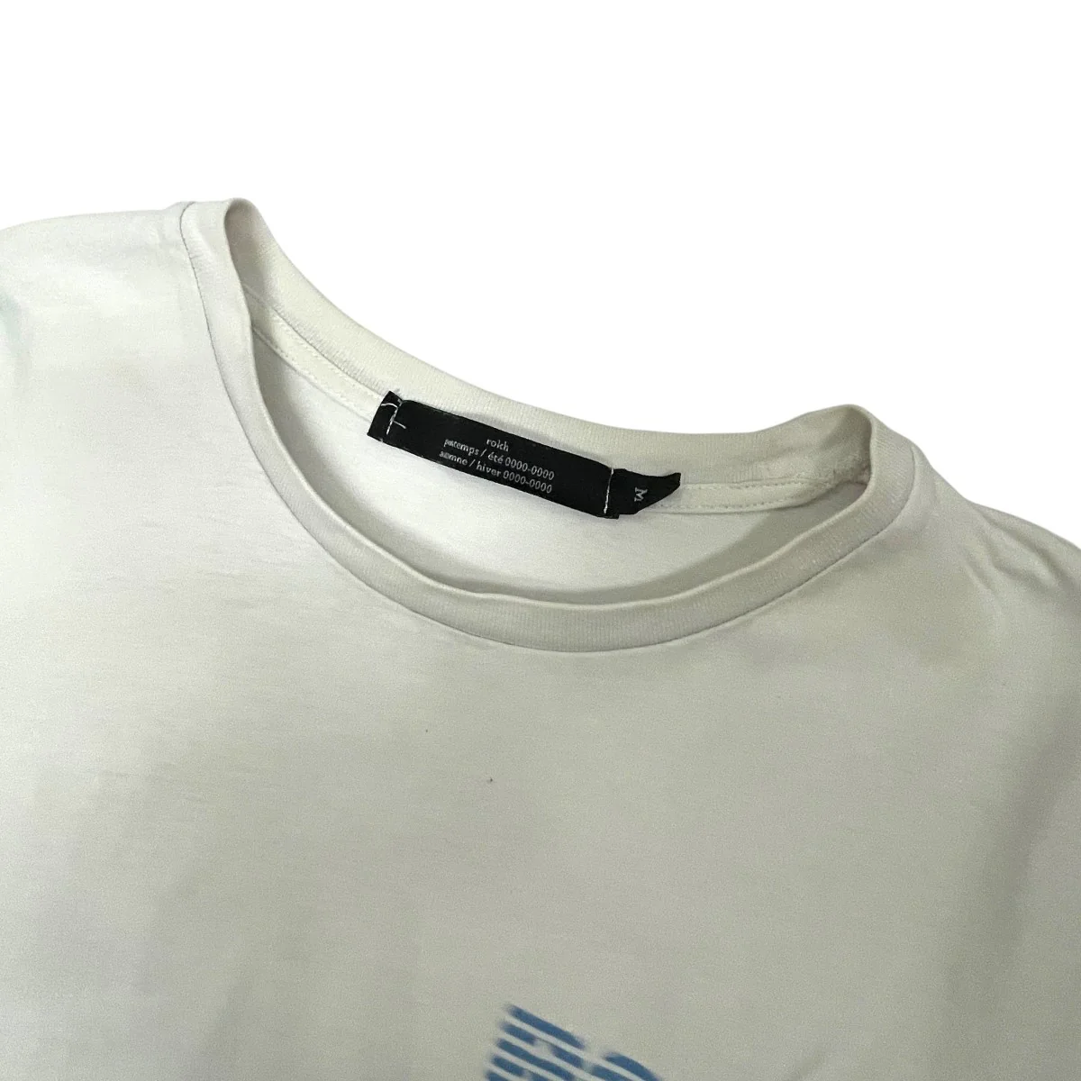 rokh Neon Logo Print T-ShirtロゴプリントTシャツR9CA19 - Image 7