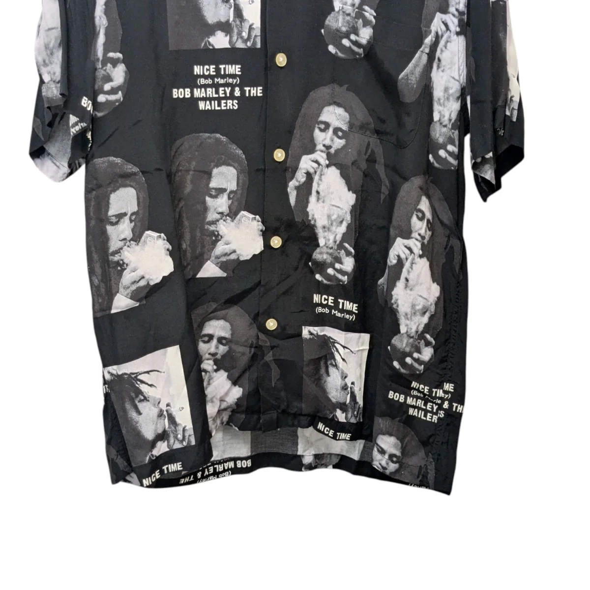 BOB MARLEY S S HAWAIIAN SHIRTボブマーリーハワイアンシャツ - Image 4