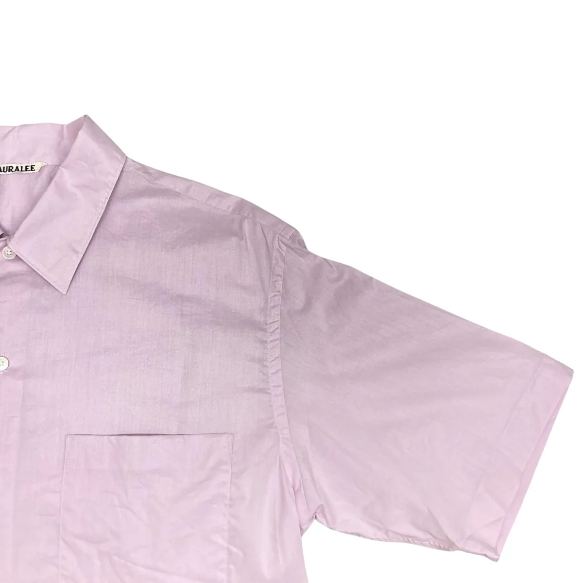 25SS「WASHED FINX TYPEWRITER OPEN COLLAR SHIRT」半袖シャツA25SS03TL - Image 5