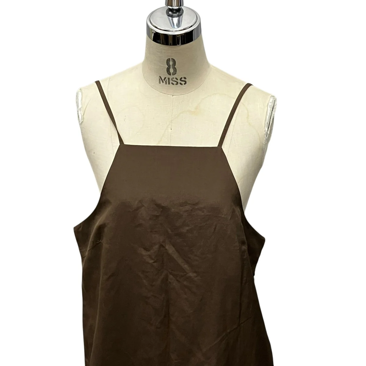 Silk Linen Cami Dressノースリーブ・キャミソールワンピースEP09FOP01 - Image 4